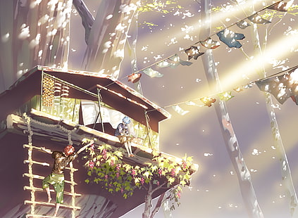 kuroko tetsuya, kagami taiga, kuroko no basket, ต้นไม้, Anime, วอลล์เปเปอร์ HD HD wallpaper
