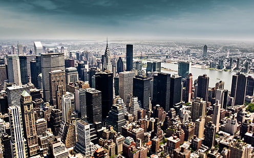 Stadtbild, Gebäude, HDR, New York City, HD-Hintergrundbild HD wallpaper