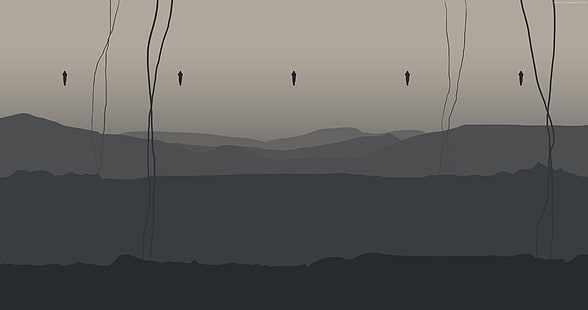 Death Stranding, Videospielkunst, Hideo Kojima, HD-Hintergrundbild HD wallpaper