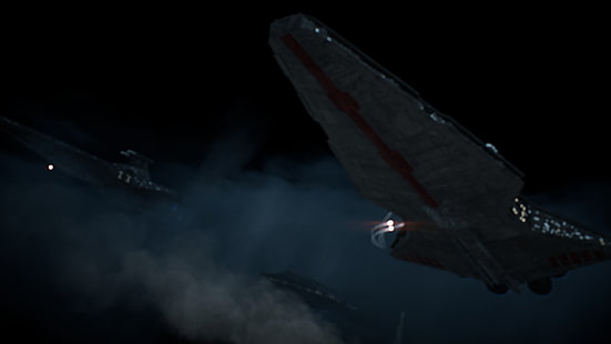 Guerra nas Estrelas, Star Wars Battlefront II (2017), Míssil, Destruidor de Estrelas da classe Venator, HD papel de parede HD wallpaper