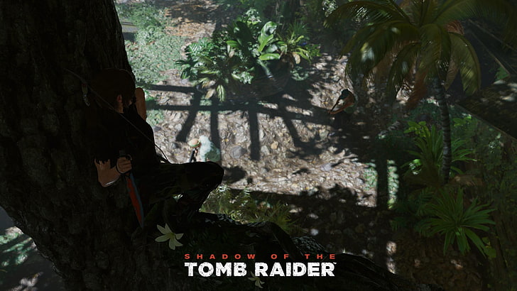 Lara Croft, Tomb Raider Gölgesi, video oyunları, Tomb Raider, HD masaüstü duvar kağıdı