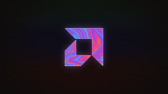 AMD, Neon, Tinte, HD-Hintergrundbild HD wallpaper