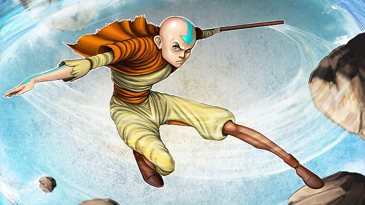 Avatar, Avatar: The Last Airbender, Aang, TV, HD wallpaper