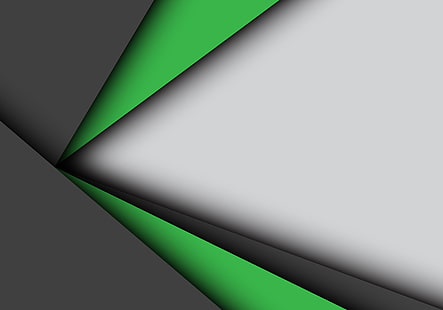 vit, linje, grön, bakgrund, geometri, HD tapet HD wallpaper