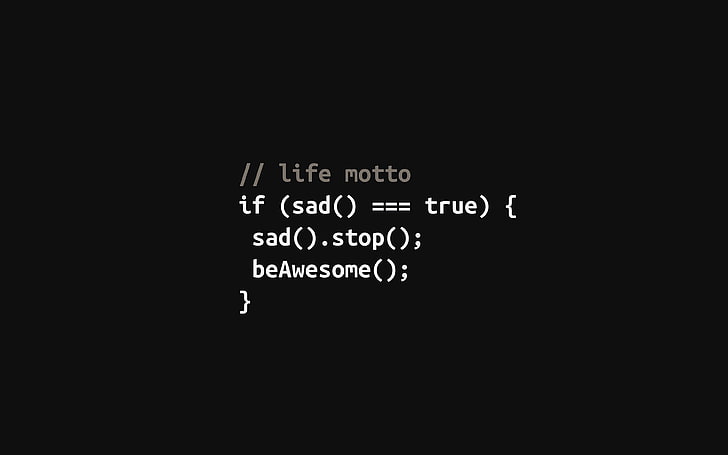tapeta, programiści, życie, motto, Tapety HD
