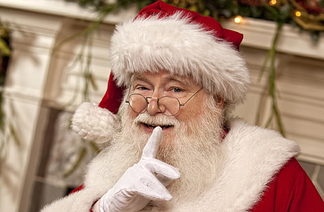 Traje de Santa Claus, vacaciones, Navidad, año nuevo, vacaciones, Santa Claus, feliz año nuevo, feliz Navidad, Santa Claus, Fondo de pantalla HD HD wallpaper