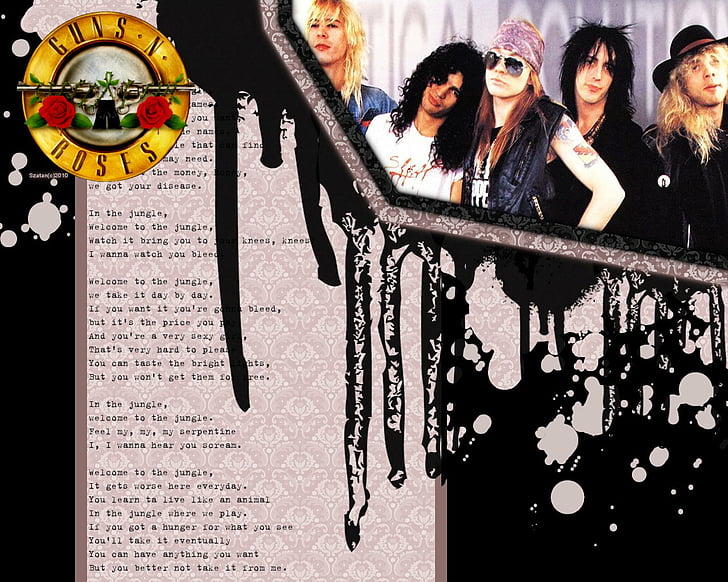 Група (музика), Guns N 'Roses, HD тапет
