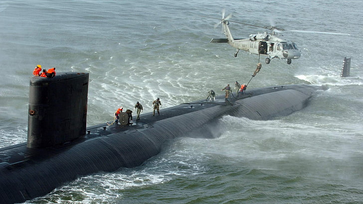 USS Toledo, SSN-769, submarine, USA Navy, HD wallpaper