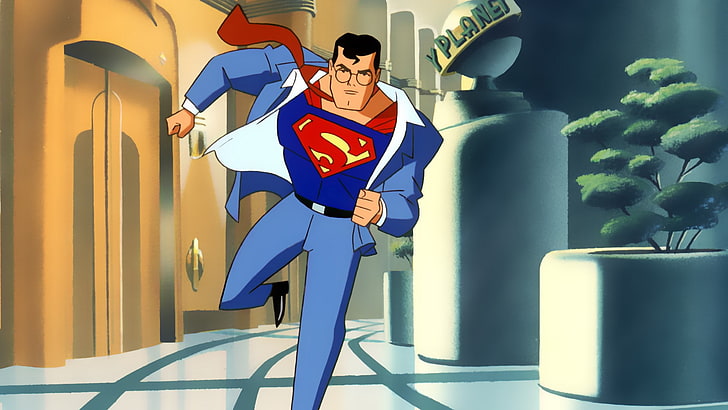 superman the animated series, HD wallpaper