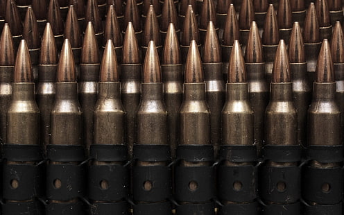 ammunition, ammunition, kula, vapen, mech, militär, vapen, HD tapet HD wallpaper