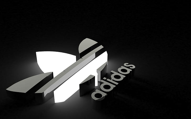 Adidas, Logo, Brand, Wallpaper HD