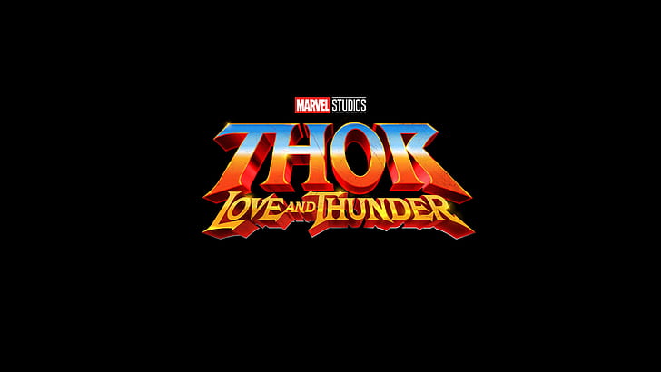 Movie, Thor: Love and Thunder, Logo, Marvel Comics, HD wallpaper
