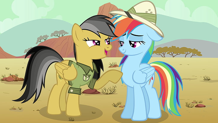 Mein kleines Pony Wallpaper, mein kleines Pony, Pony, Rainbow Dash, Wagemut, HD-Hintergrundbild