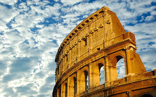 The Colosseum In Rome Wallpaper Hd, HD wallpaper HD wallpaper