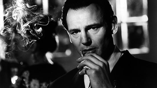 Film, Schindlers lista, Liam Neeson, rökning, HD tapet HD wallpaper