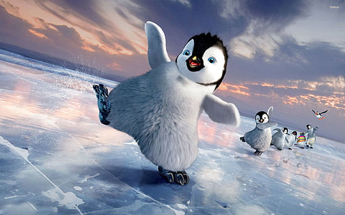 cartone animato, cartoni animati, 2560x1600, bumble, Happy Feet, Happy Feet Two, Sfondo HD HD wallpaper