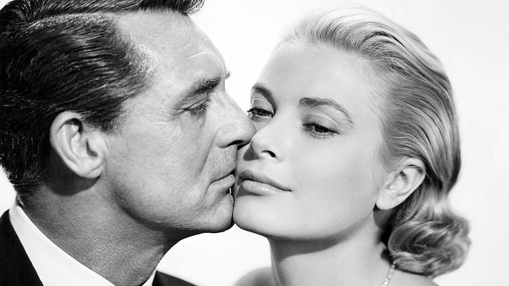 Película, Para atrapar a un ladrón, Cary Grant, Grace Kelly, Fondo de pantalla HD