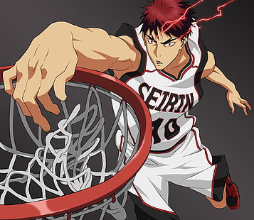 Anime, basket de Kuroko, Taiga Kagami, Fond d'écran HD HD wallpaper