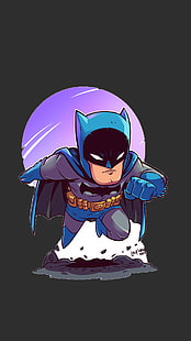 DC Batman illustrazione, supereroe, DC Comics, Batman, Sfondo HD HD wallpaper