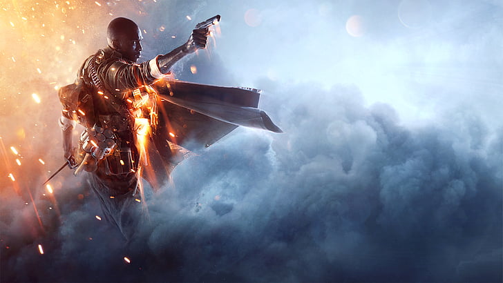 man character graphic wallpaper, Battlefield 1, Ultimate Edition, Xbox One, PS4, HD, HD wallpaper