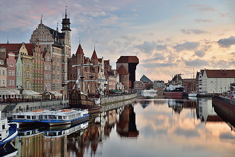 Polonia, Gdansk, Fondo de pantalla HD HD wallpaper