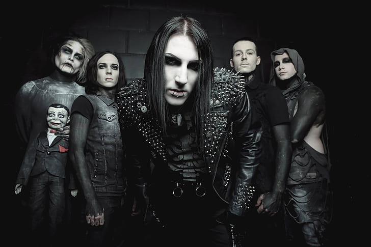 metalcore, post-hardcore, Motionless In White, gothic rock, HD wallpaper
