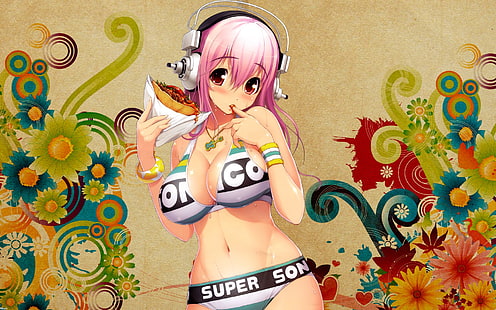 Anime, Super Sonico, Sfondo HD HD wallpaper
