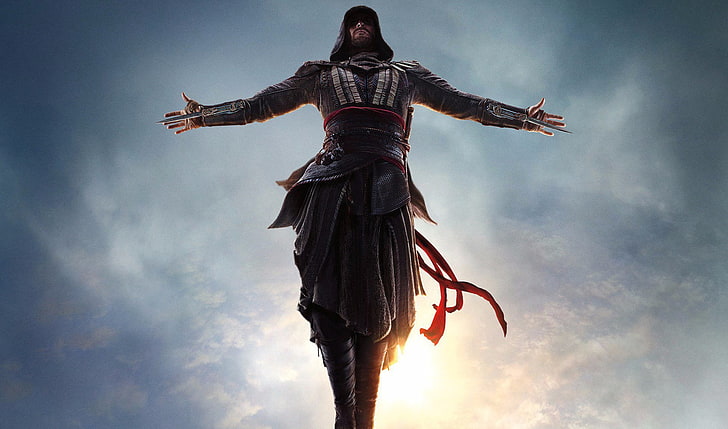 Assassin's Creed poster, assassins creed, assassin, michael fassbender, HD wallpaper