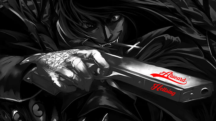 Anime, Hellsing, Alucard (Hellsing), HD-Hintergrundbild