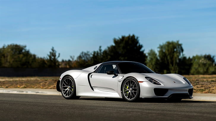 Porsche 918 Spyder superdeportivo, Porsche, Supercar, Fondo de pantalla HD