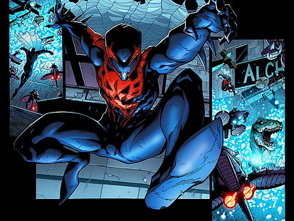 Человек-паук, Улучшенный Человек-паук, HD обои HD wallpaper