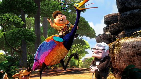 фильмы, Up (фильм), анимационные фильмы, Pixar Animation Studios, HD обои HD wallpaper