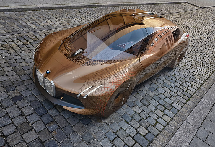 Concept, BMW, the concept, Vision, Next 100, HD wallpaper