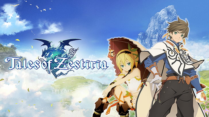 Tales Of, Tales of Zestiria the X, Edna (Zestiria), Sorey (Zestiria), Tales of Zestiria, Jeu vidéo, Fond d'écran HD