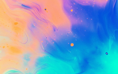 mélange, couleur, arc-en-ciel, peinture, encre, pastel, motif, Fond d'écran HD HD wallpaper