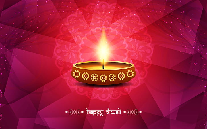 Happy Diwali 4K, Happy, Diwali, Fond d'écran HD