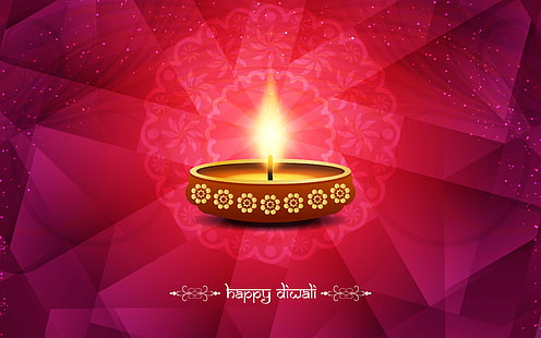 Glückliches Diwali 4K, glücklich, Diwali, HD-Hintergrundbild HD wallpaper