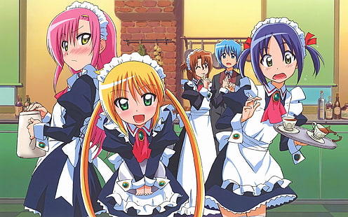 Ayasaki, Ayumu, Gotoku, Hayate, Hinagiku, Katsura, Dienstmädchen, Maria, Nagi, Nishizawa, Sanzenin, HD-Hintergrundbild HD wallpaper