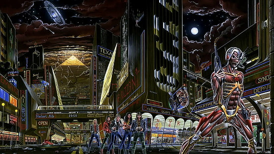 Музыкальная группа, Iron Maiden, HD обои HD wallpaper