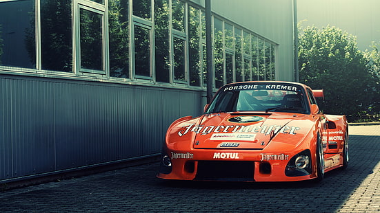 Porsche, Kremer, Jägermeister, macchine da corsa, Speedhunters, Sfondo HD HD wallpaper