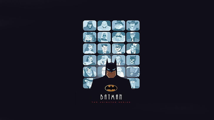 خلفية باتمان ، باتمان: سلسلة الرسوم المتحركة ، دي سي كوميكس، خلفية HD