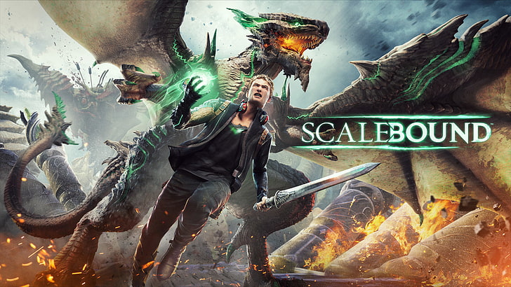 Scalebound, Xbox, 2017 Games, 5K, HD wallpaper