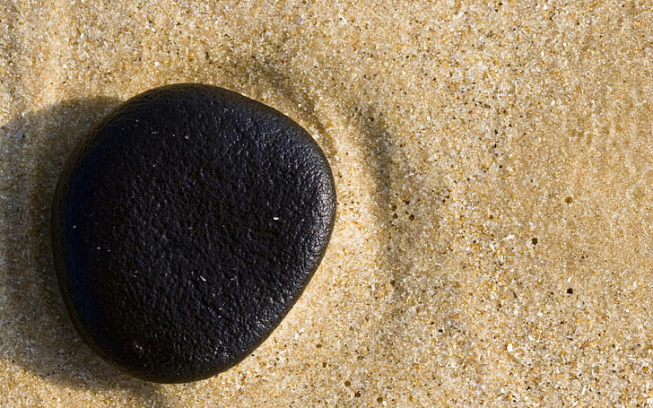 Rock Sand Stone HD, nature, roche, pierre, sable, Fond d'écran HD