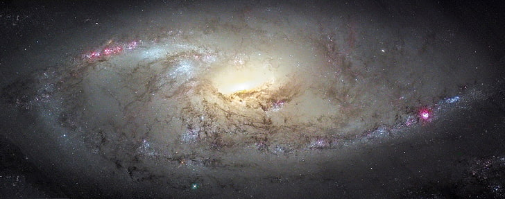 galaxy, constellation, The Big Dipper, M106, The Dogs Of War, NGC 4258, HD wallpaper