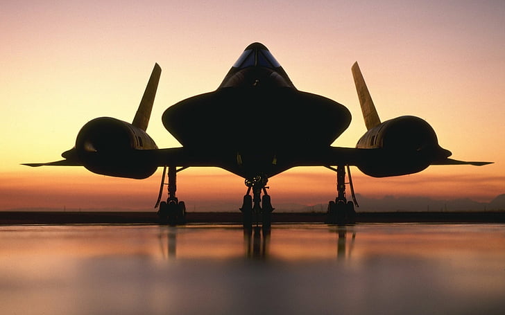 Militärflugzeuge, Lockheed SR-71 Blackbird, HD-Hintergrundbild