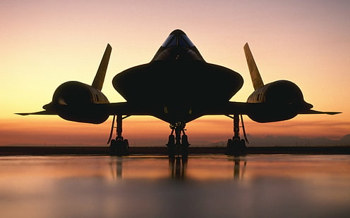 Militärflugzeuge, Lockheed SR-71 Blackbird, HD-Hintergrundbild HD wallpaper