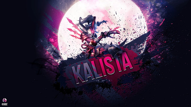 Kalista digital wallpaper, League of Legends, ADC, Kalista, HD wallpaper