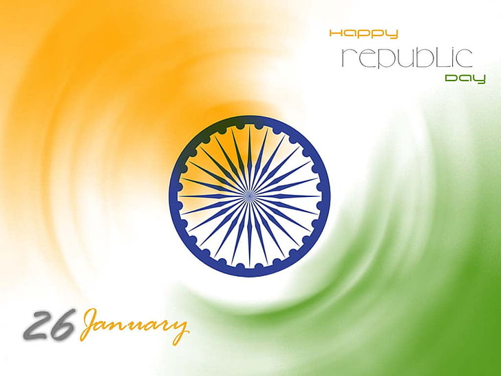 Very Happy Republic Day, happy republic day poster, Festivals / Holidays, , flag, happy, indian, republic day, HD wallpaper