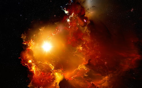 espacio ، estrellas ، galaxias ، nebulosas، خلفية HD HD wallpaper
