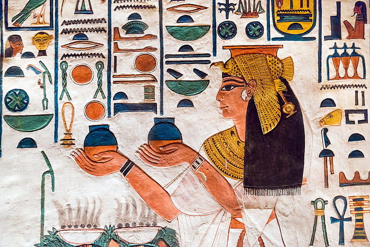 Egypt, hieroglyphics, HD wallpaper